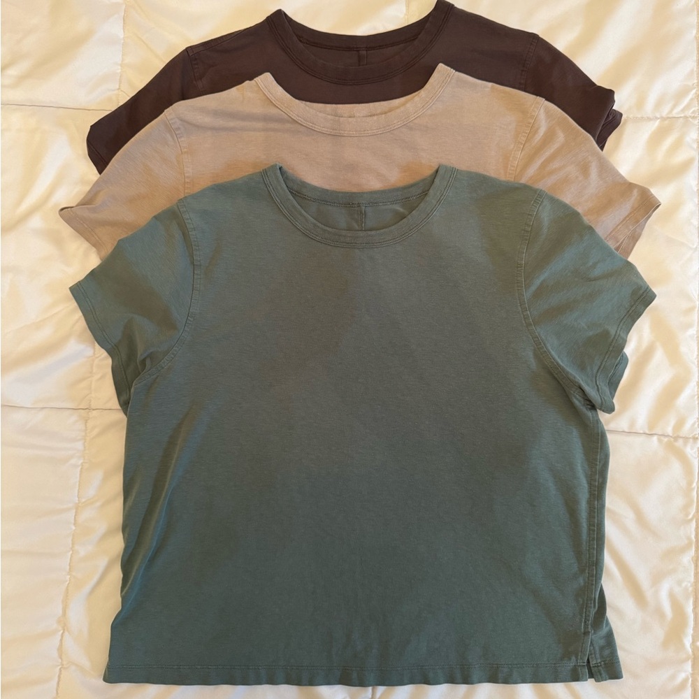 Lululemon Classic Fit Cotton Blend T Shirt *BUNDLE*